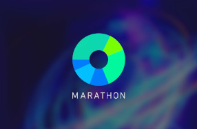 Marathon UI – Logo auf Hintergrund